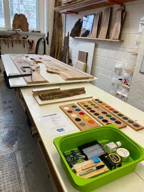 epoxy resign tools and workshop london